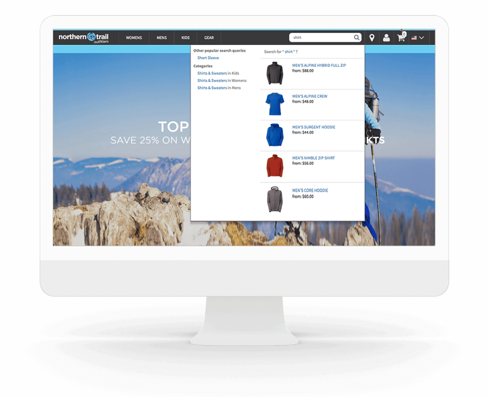 screenshot of Salesforce Commerce Cloud